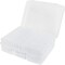 Photo Storage Organizer with 16 Transparent Inner Cases - Clear